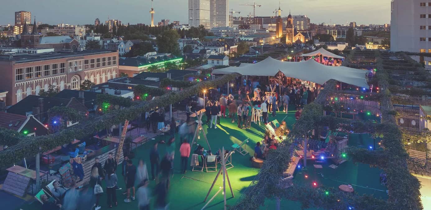 DAK: Enjoy live music and BBQs at Rotterdam’s rooftop park